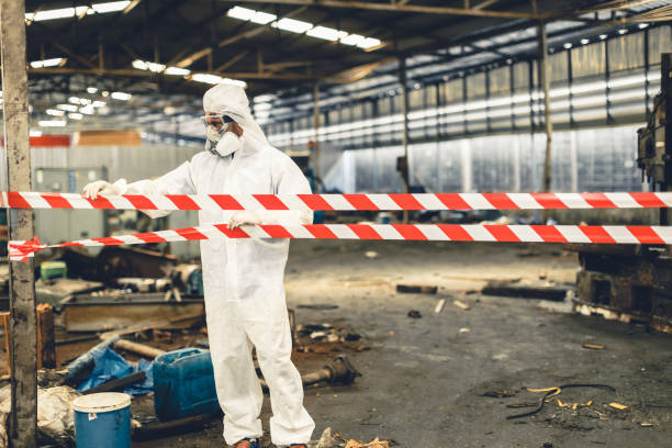 Professional Trauma Scene Cleanup technician working in Oak View, CA